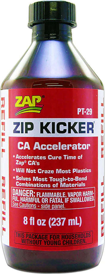 Zap Zip Kicker Refill 8oz Bottle